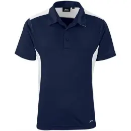 Mens Glendower Golf Shirt Navy Front